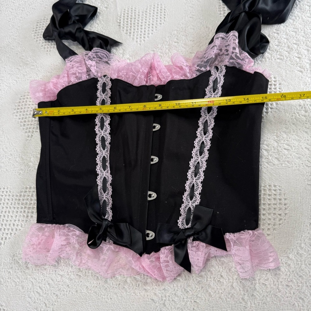 Dolls Kill Widow The Cake Topper Bustier Top (M) - Picture 5 of 6